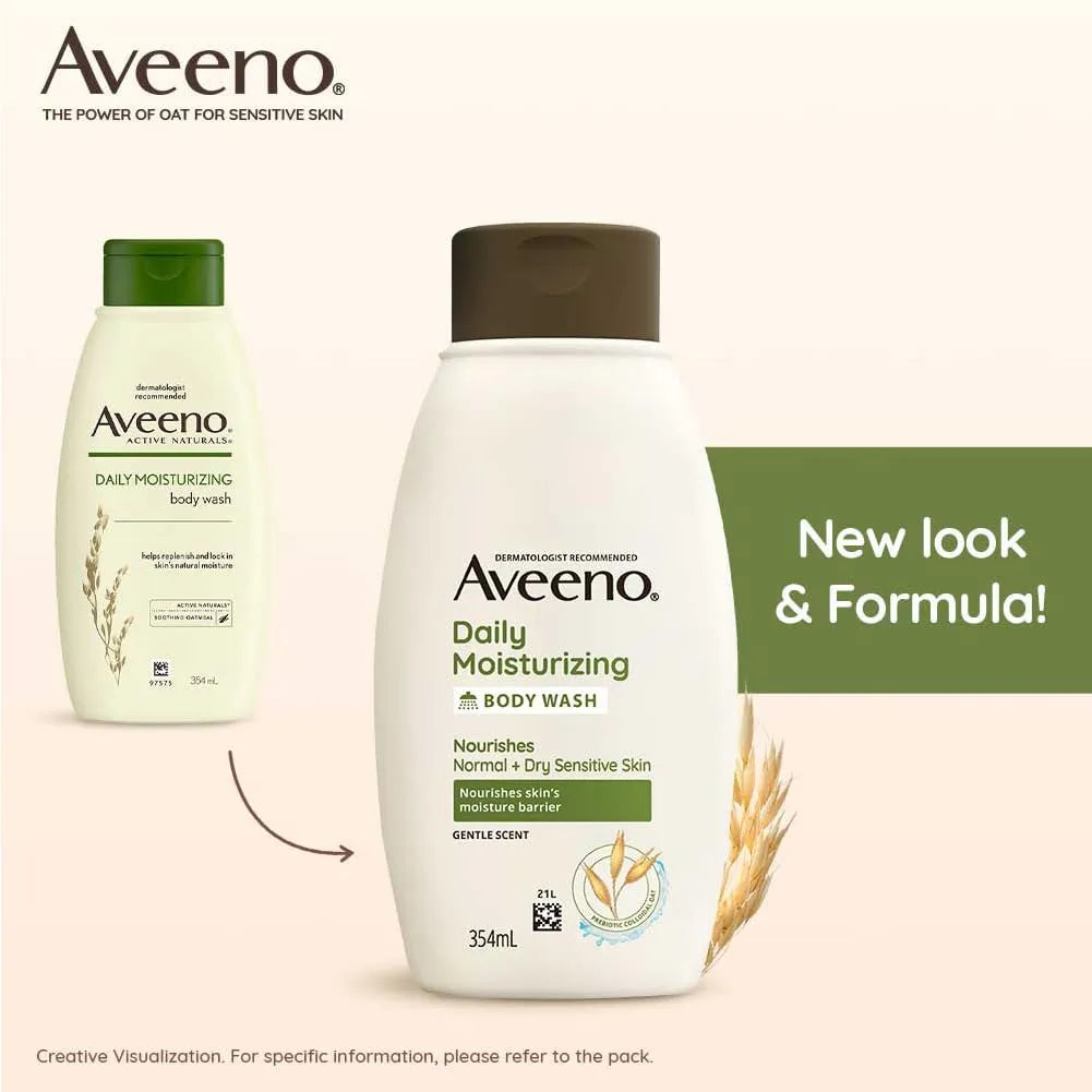 Aveeno Daily Moisturizing Body Wash, 354ml