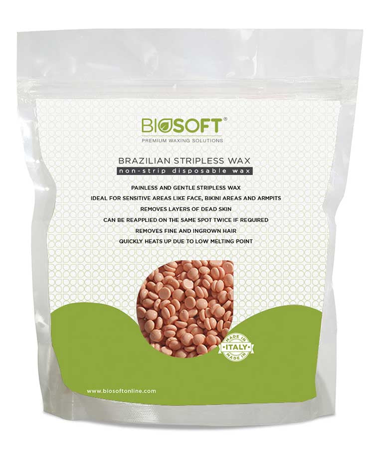 Biosoft Brazilian Bead Wax, Argan (500gm) - House of Ateeq