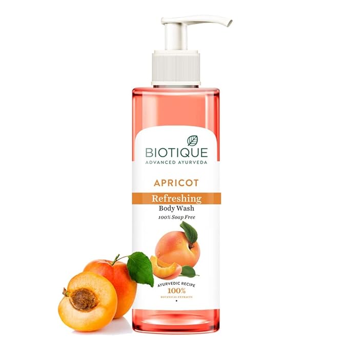 Biotique Apricot Refreshing Body Wash 200ml - House of Ateeq