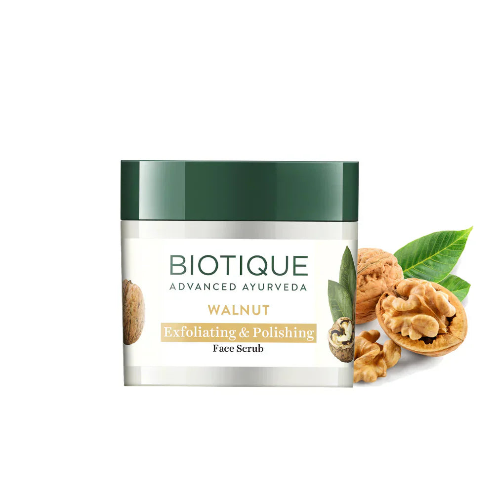Biotique Walnut Exfoliating Face Scrub, 50gm - House of Ateeq