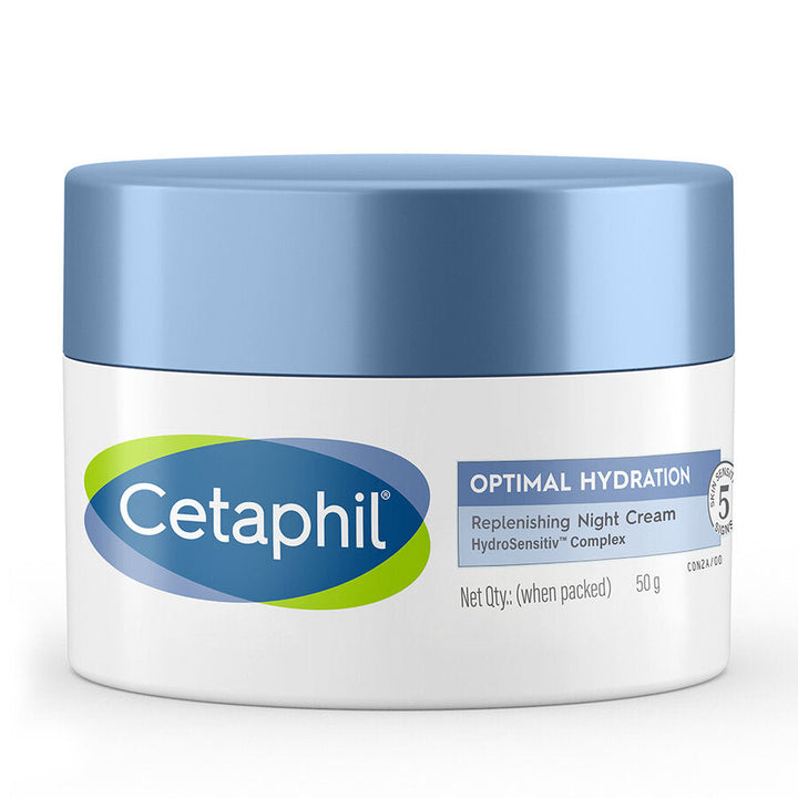 Cetaphil Optimal Hydration Night Cream, 50g - House of Ateeq
