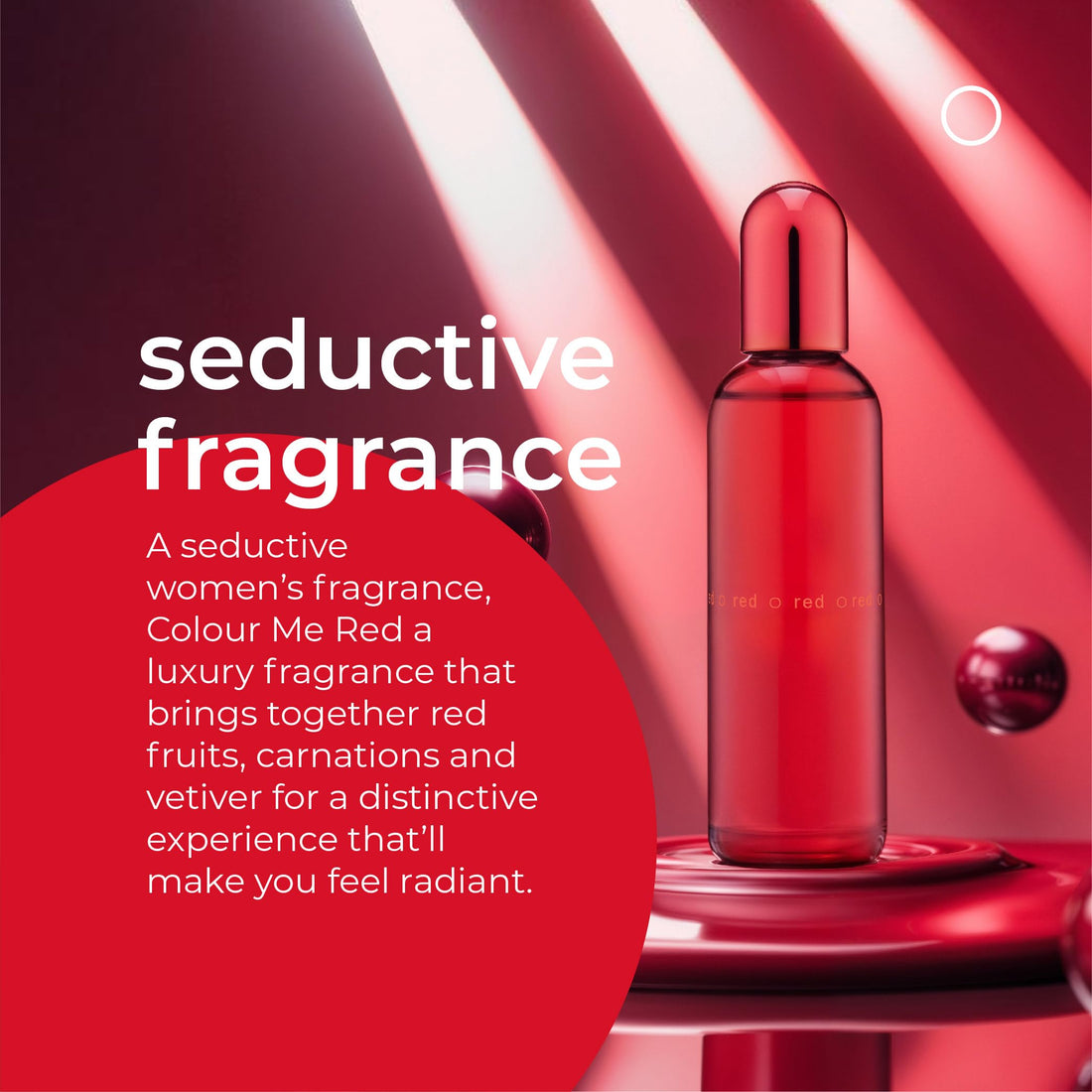 Colour Me Red EDP 100 ml | Elegant Floral Scent