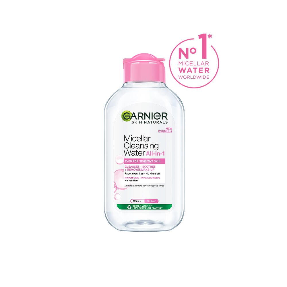 Garnier Micellar Cleansing Water Pink 125ML - House of Ateeq