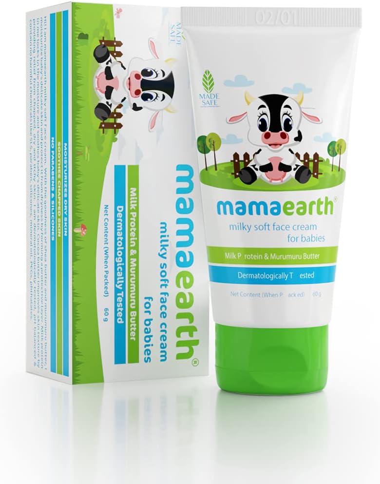 Mamaearth Milky Soft Face Cream for Kids - House of Ateeq
