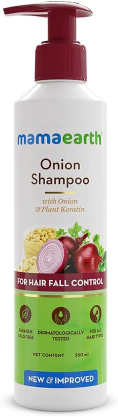 Mamaearth Onion Shampoo, 250ml - House of Ateeq