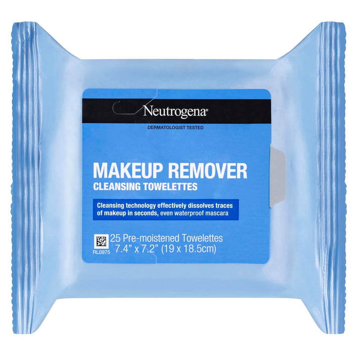 Neutrogena Makeup Remover Towelettes, Pack of 25 - House of Ateeq