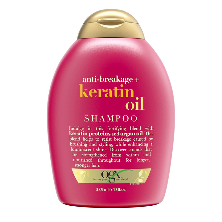 OGX Keratin Oil Shampoo, 385ml - House of Ateeq