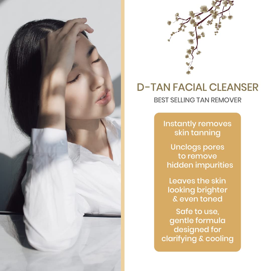 Ozone D-Tan Facial Cleanser, 500g-2