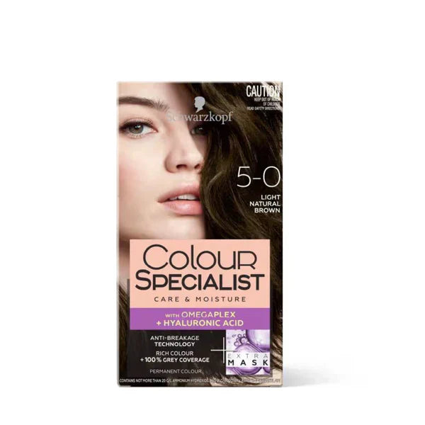 Schwarzkopf Color Specialist 5-0 Light Natural Brown, 165ml