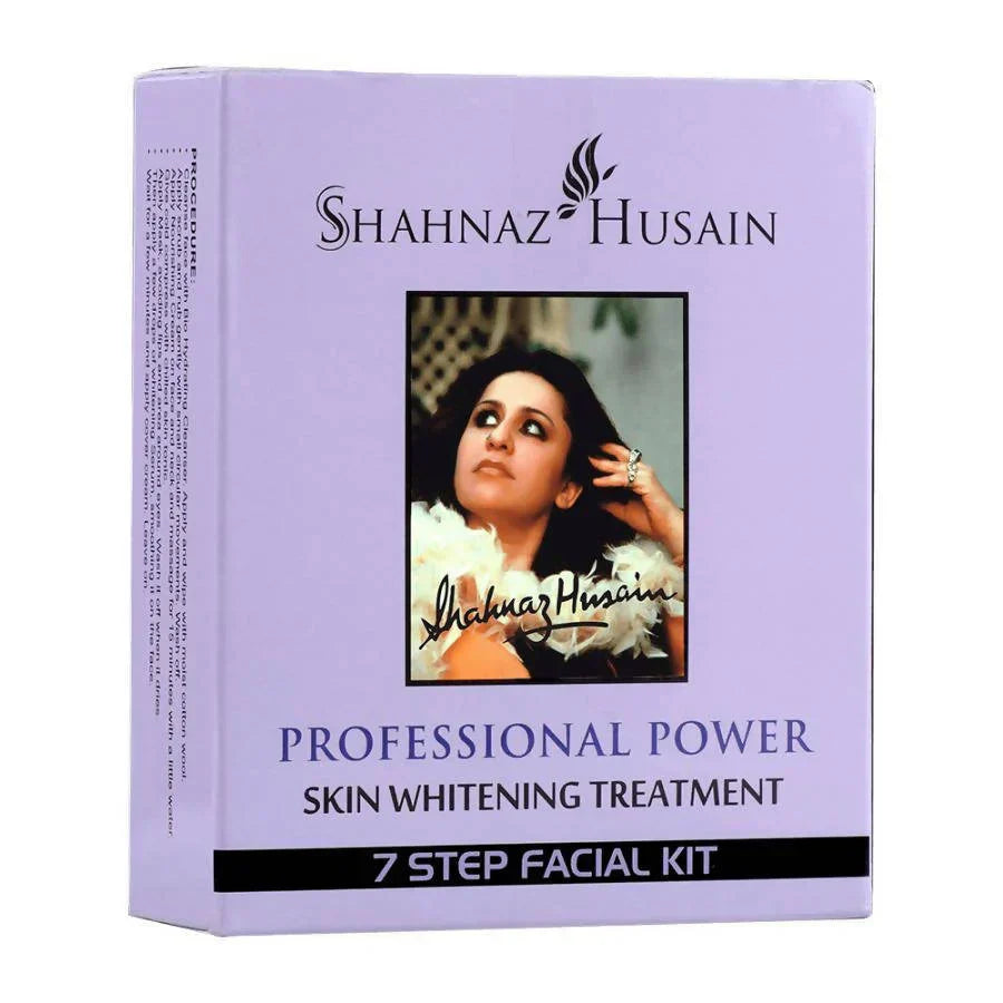 Shahnaz Husain Power Skin Whitening 7 Step Facial Kit - House of Ateeq