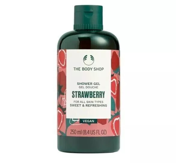 The Body Shop Strawberry Shower Gel, 250ml - House of Ateeq