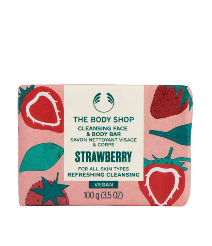 The Body Shop Strawberry Soap, Vegan 100g - House of Ateeq