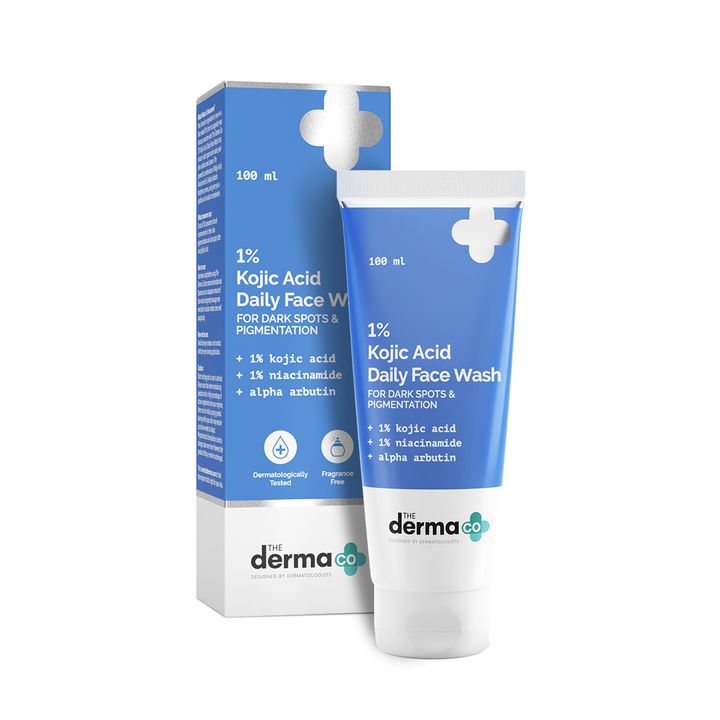 The Derma Co 1% Kojic Acid Daily Face Wash 100ml - House of Ateeq