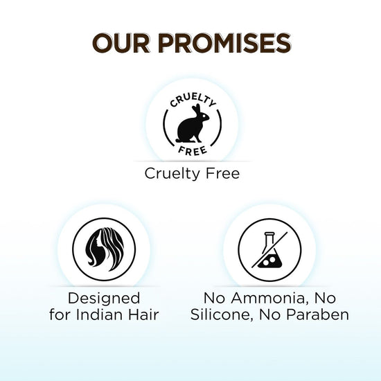 User applying hair colour with brush