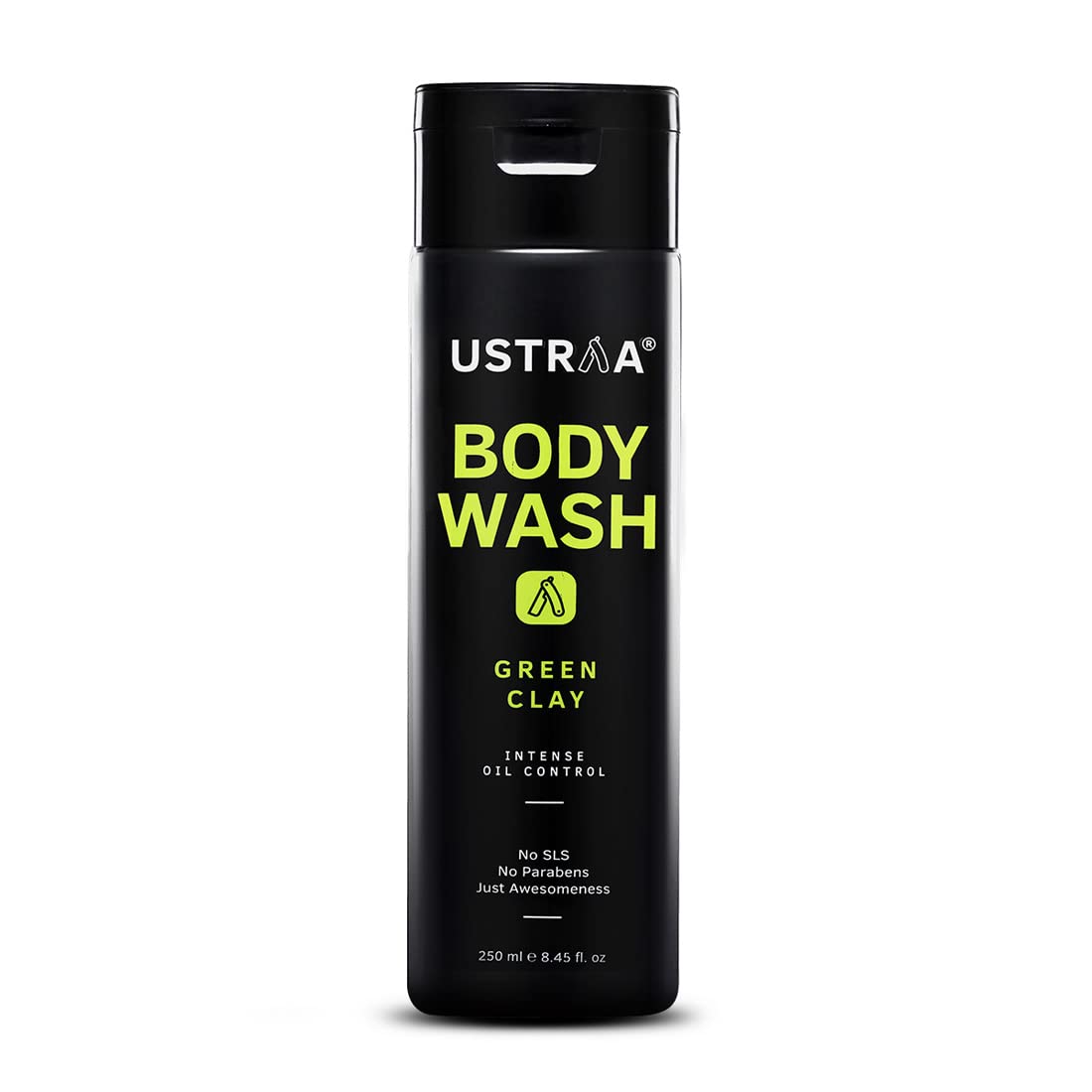 Ustraa Body Wash - Green Clay, 250ml