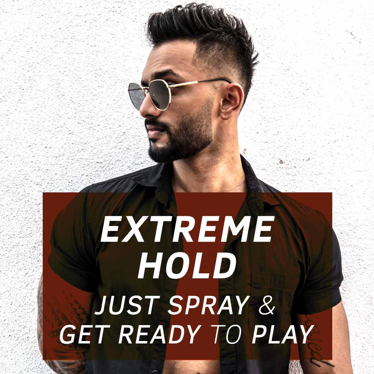 Ustraa Hair Fixing Spray - Strong Hold, 250ml