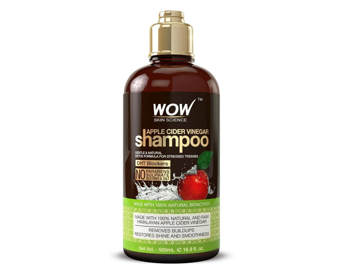 Wow Apple Cider Vinegar Shampoo, 500ml - House of Ateeq