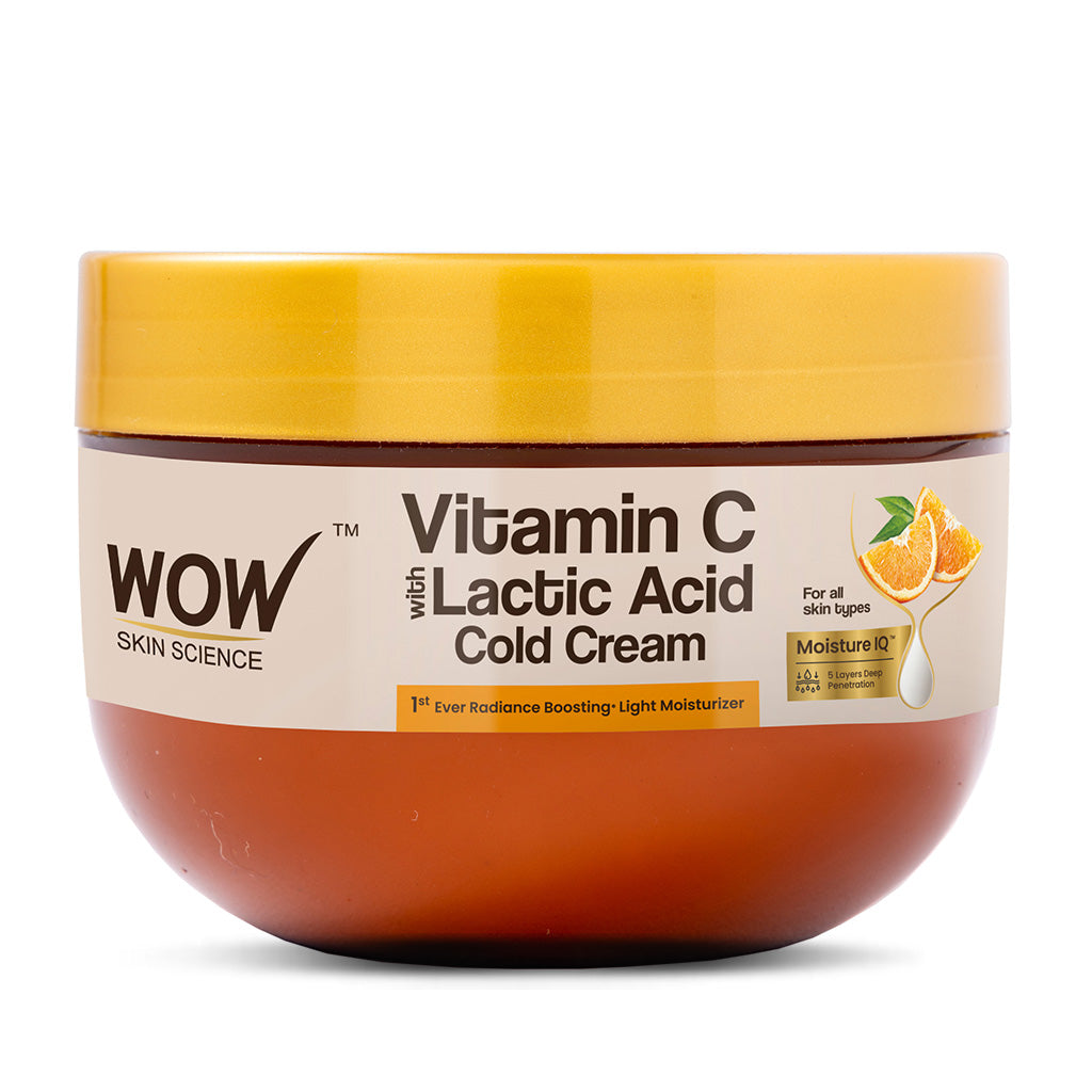 Wow Vitamin C Lactic Acid Cold Cream 200Ml - House of Ateeq